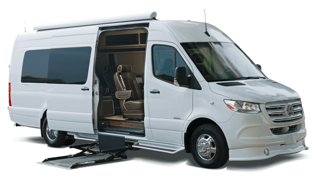 Arriba 40+ imagen vans with mobility accessibility